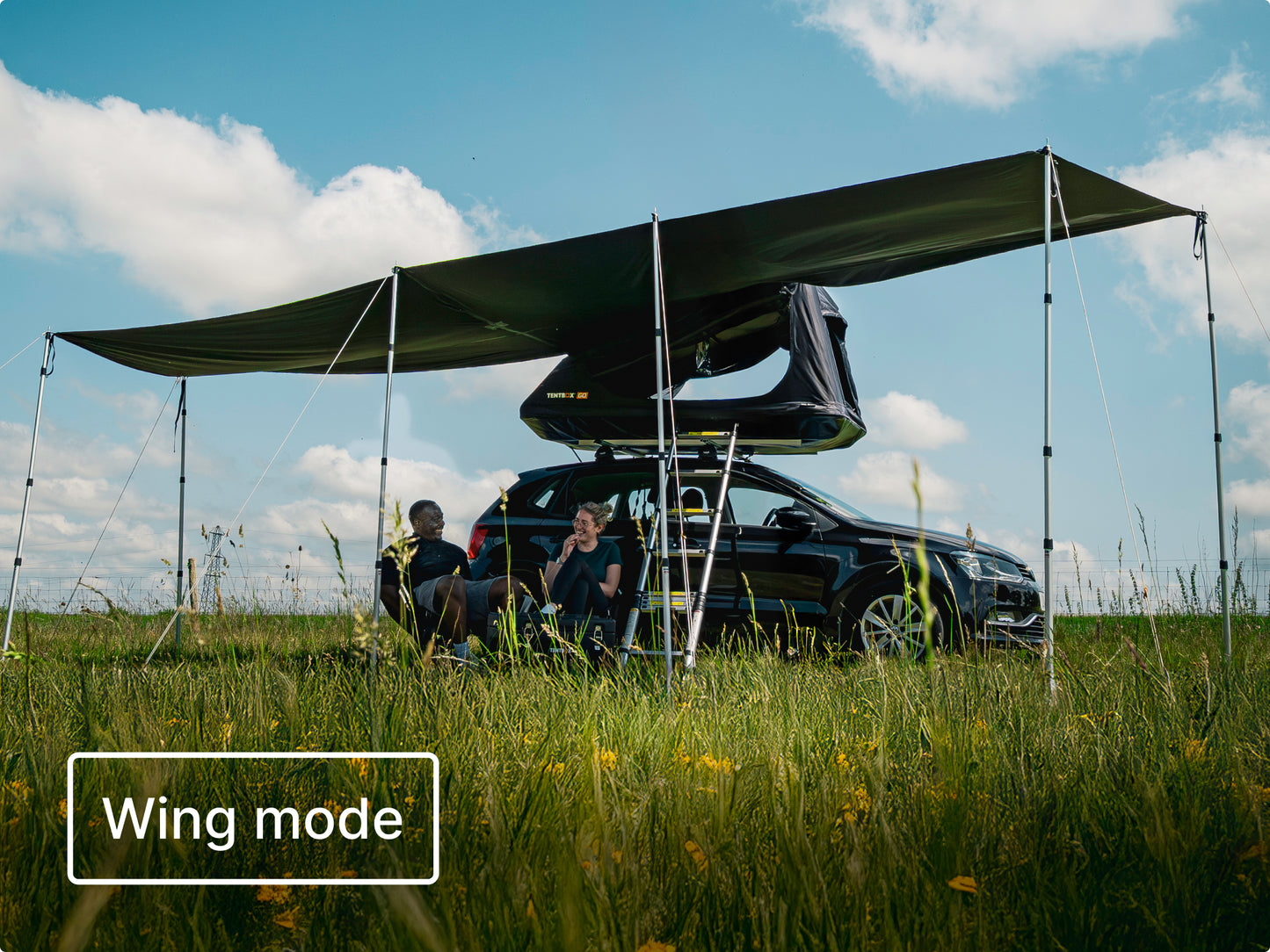 TentBox GO Tunnel Awning
