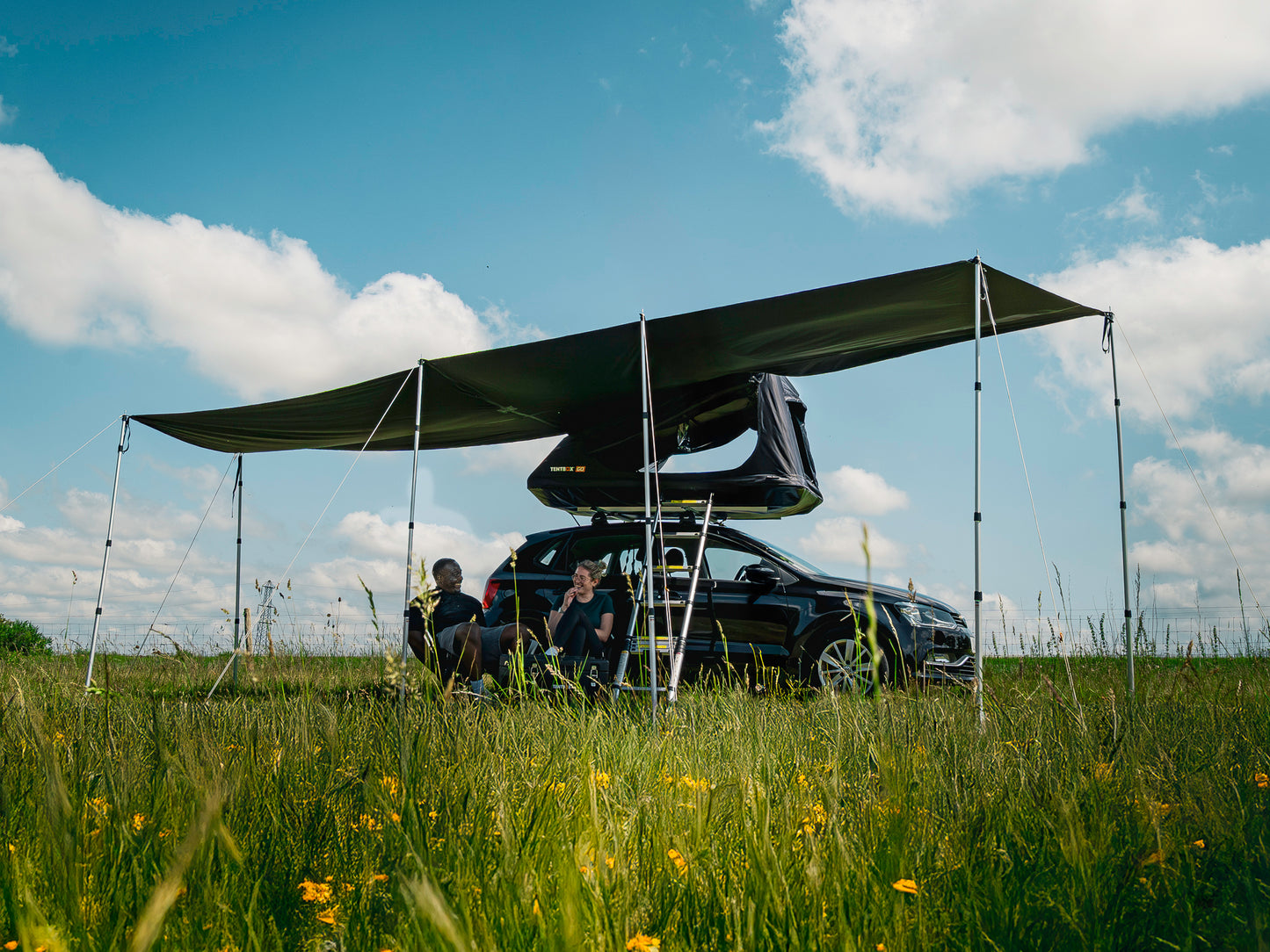 TentBox GO Tunnel Awning